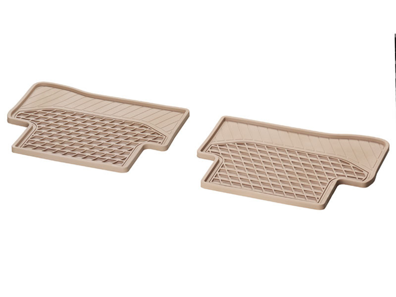 Tapis en caoutchouc Classe C 205 - Beige - Arrière - Mercedes-Benz