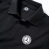 Polo Mercedes noir avec logo vintage
