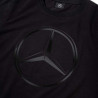 T-shirt Noir logo imprimé étoile Mercedes-Benz