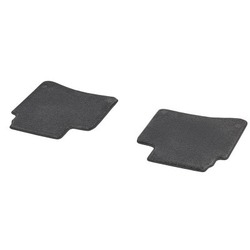 Tapis en velours EXCLUSIV - Gris Magma - Arrière - 2 unités - Classe S W222 Mercedes-Benz