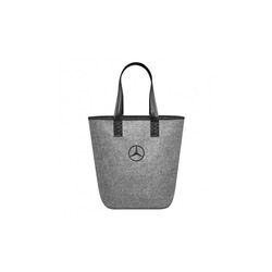 Sac cabas gris Mercedes-Benz