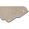 Jeu de 4 Tapis Velours Beige Classe C W204