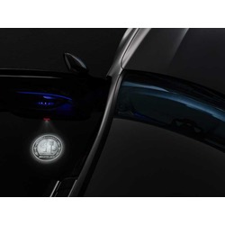 Jeu de 2 Projecteurs à LED logo AMG Mercedes-Benz