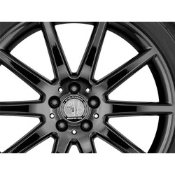 Cache-Moyeu AMG Noir 75mm