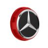 Cache-Moyeu Mercedes-Benz AMG 75mm Contour Rouge