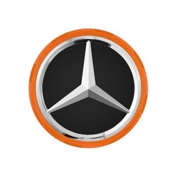 Cache-Moyeu Mercedes-Benz AMG 75mm Contour Orange