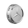 Cache-Moyeu Mercedes-Benz AMG 75mm Contour Gris