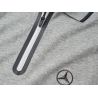Polo gris à zip PUMA Mercedes pour Homme