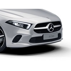 Mini-déflecteur de jupe avant Finition carbone Mercedes Classe A W177