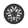 Jante CLA  W118 - 6,5 J x 16 pouces ET 44 - 5 doubles branches -  Aero - noir mat
