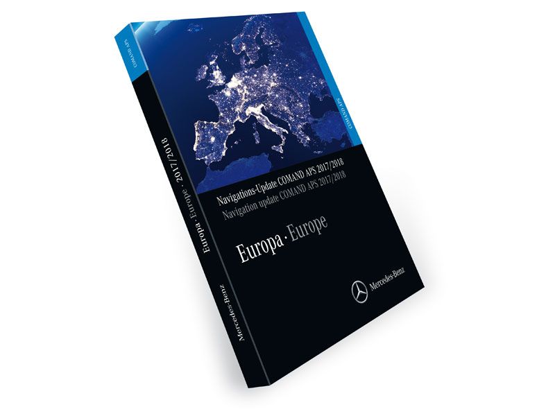 Mise a jour GPS DVD 2019 Mercedes navigation COMAND APS Europe