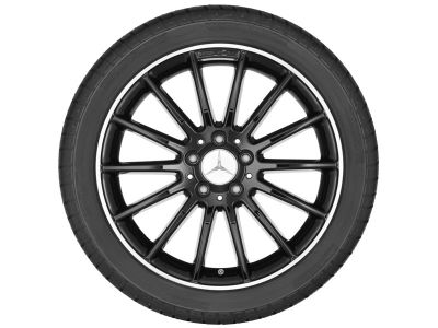 Jante AMG Mercedes CLA W117 - 18 pouces - Noir - Multibranches
