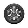 Jante CLA Coupé W118 - 6,5 J x 17 pouces ET 44 - 5 branches - Aero - 17 pouces - noir