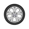 Jante GLC W253 - 5 doubles branches - 7,5 J x 17 pouces ET 36 - argent vanadium