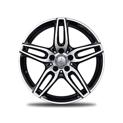 Jante AMG Mercedes CLA W117 - 7,5 J x 18 pouces ET 52 - Noir