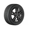 Jante Classe B W246 - 5 doubles branches noir - 6,5 J x 16 pouces ET 49