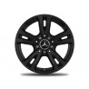 Jante CLA W117 - 5 doubles branches noir - 6,5 J x 16 pouces ET 49