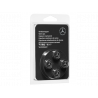 Capuchons de valve chrome logo étoile Mercedes - jeu de 4 unités