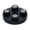 Capuchons de valve noir AMG - jeu de 4 unités