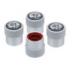 Capuchons de valve gris AMG - jeu de 4 unités
