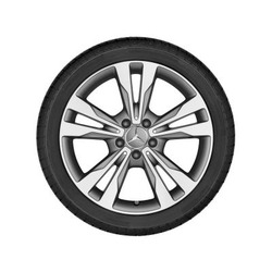 Jante Mercedes Classe C W205 - 8,5 J x 18 pouces ET 56 - 5 dobules branches - gris