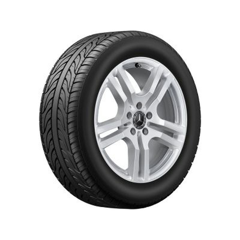 Jante Mercedes GLA H247 - 7,5 J x 18 pouces ET 53 - argent vanadium