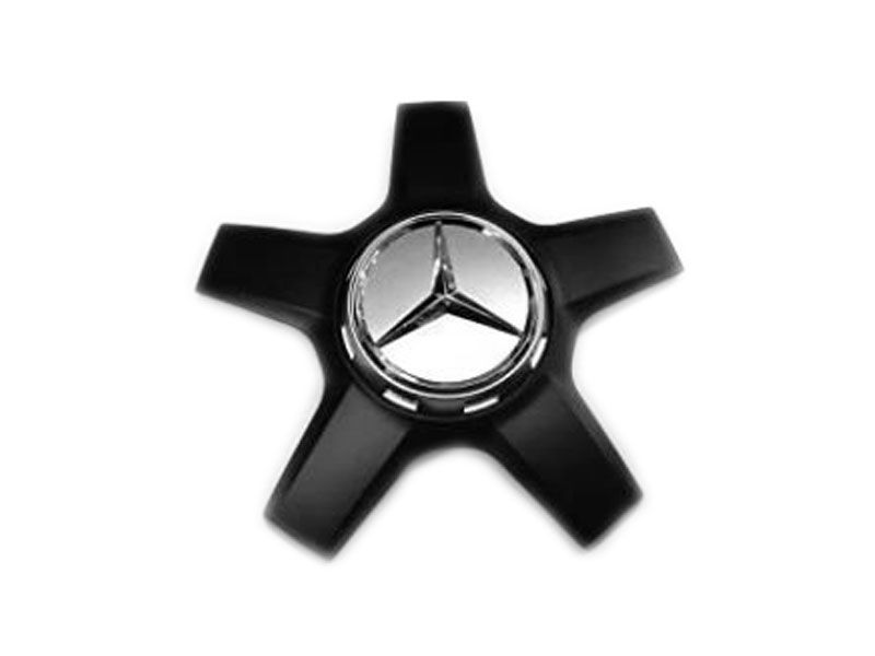 Enjoliveur Noir étoile de Roue Mercedes-Benz