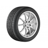 Jante Classe A 176 - 7,5 J x 17 pouces ET 52,5 argent titane à 5 doubles branches