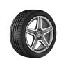 Jante AMG GLA X156 - 8 J x 19 pouces ET 43,5 - 5 branches Gris titane
