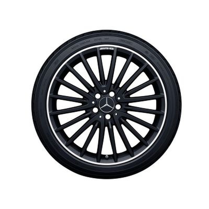 Jante AMG GLA 156 - 8 J x 20 pouces ET 43,5 Multibranches Noir Mat