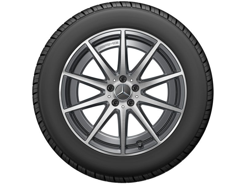 Jante AMG Classe E W213 - Essieu Arrière - 10 J x 19 pouces ET 55 Finition naturel brillant