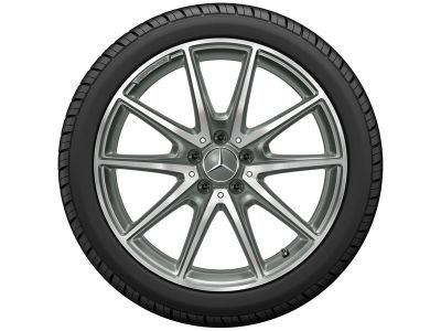 Jante AMG Classe E W213 - Essieu Avant - 8 J x 19 pouces ET 43 - Essieu Avant Finition - naturel brillant