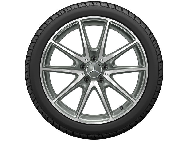Jante AMG Classe E W213 - Essieu Avant - 8 J x 19 pouces ET 43 - Essieu Avant Finition - naturel brillant