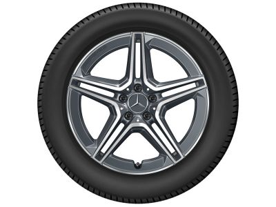 Jante AMG Classe E W213 - 8 J x 19 pouces ET 38 - Coloris gris tantale