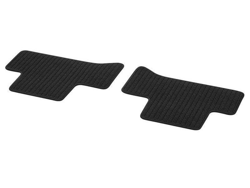 Tapis velours - EQA W243 Mercedes - Arrière - Noir - édition CLASSIC