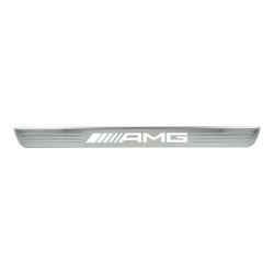 Cache pour baguette de seuil éclairée AMG - Argent - avant - 2 unités