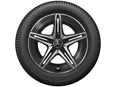 Jante AMG Mercedes EQA H243 - 7,5 J x 18 pouces ET 53,5 - Noir