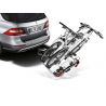 Porte-vélos arrière, pour dispositif d'attelage, rabattable, pour 2 vélos