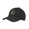 Casquette noire Mercedes logo étoile Femme