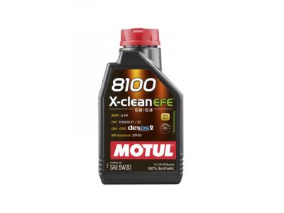Huile pour Moteur Motul 8100 X-Clean EFE 5W30 1 Litre