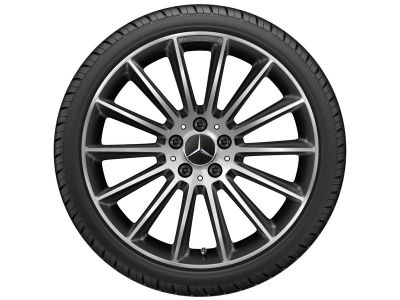 Jante AMG Classe A W177 - 7,5 J x 19 pouces ET 49 - Noir mat