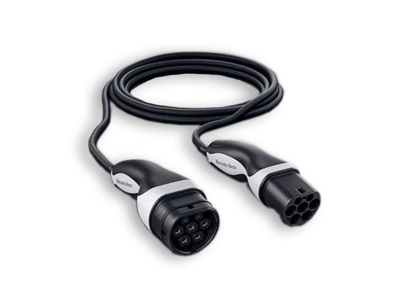 Cable de Charge pour Wallbox & Bornes de Charge Publiques- MODE 3 - 5 Mètres 20A