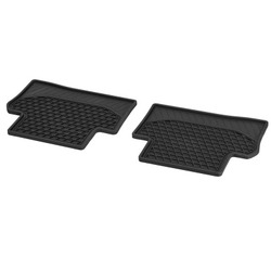 Tapis en caoutchouc NOIR résistants CLASSIC- Arrière - Classe E 213