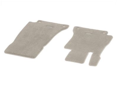 Tapis de sol en velours beige EXCLUSIV - CLS W257 - conducteur / passager