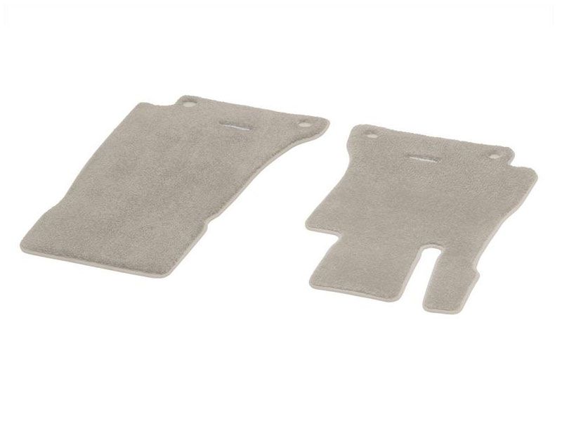 Tapis de sol en velours beige EXCLUSIV - CLS W257 - conducteur / passager