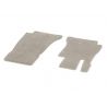 Tapis de sol en velours beige EXCLUSIV - CLS W257 - conducteur / passager