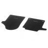 Tapis en reps noir CLASSIC Classe V/EQV W447 - conducteur / passager - 2 unités