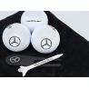 Coffret cadeau de golf Mercedes-Benz - 1 Sac - 1 Serviette - 3 Balles et 10 Tees