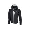 Veste noire softshell Mercedes-Benz pour Homme