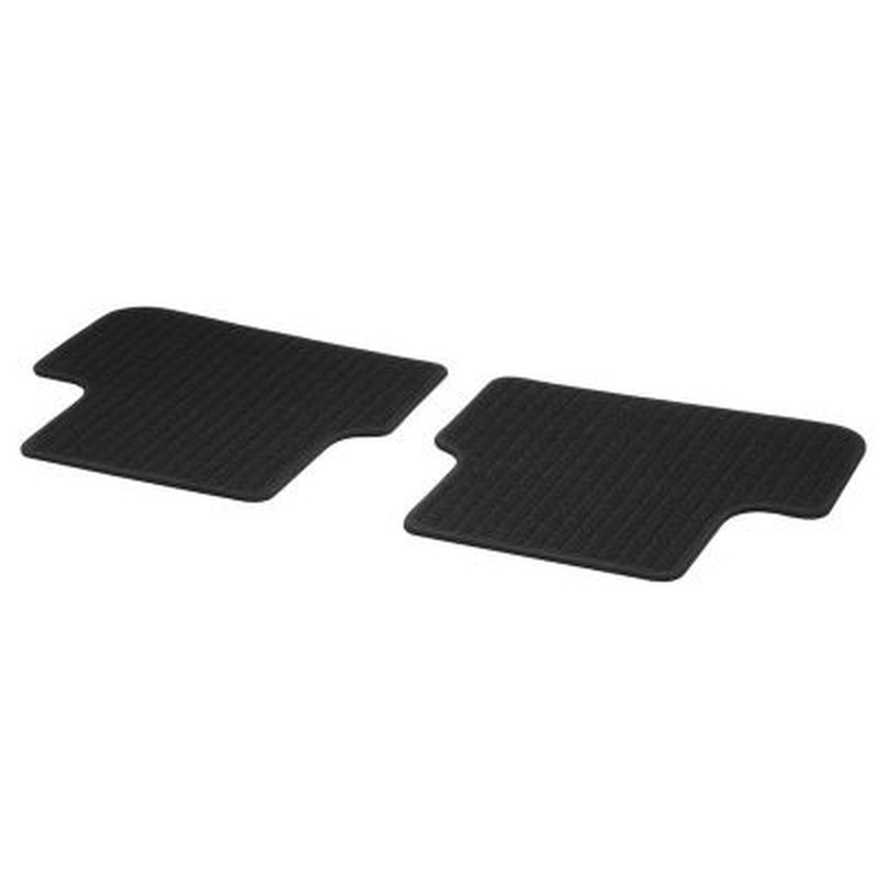 Tapis ARRIERE reps noir - GLA W156